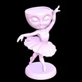 Mô hình 3D Ballerina Cappuccina - Thumbnail 3