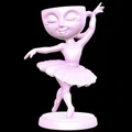 Mô hình 3D Ballerina Cappuccina - Thumbnail 4