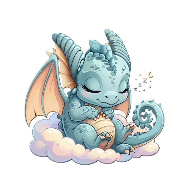 Mô hình chú rồng RAD đang ngủ (RAD Sleeping) - Image 1
