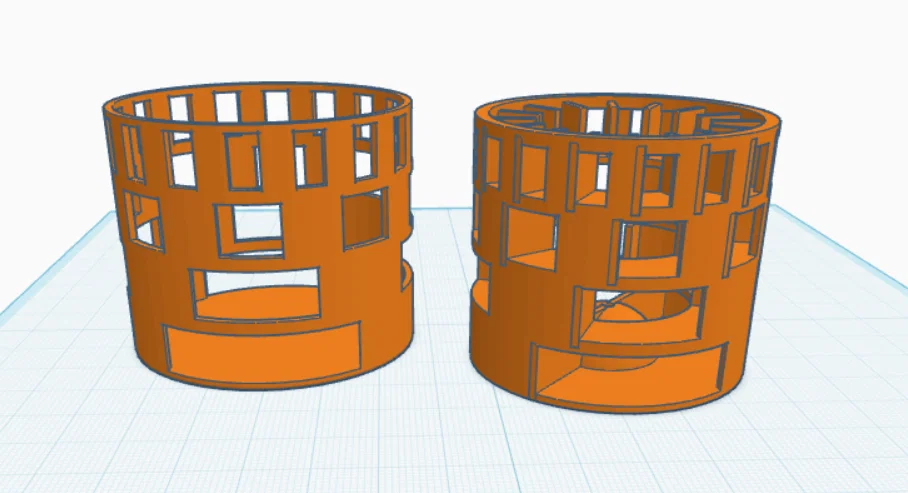 Mô hình còi hú mini 4 âm sắc cho động cơ DC 130 (File in 3D) - Image 1