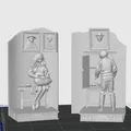 Mô hình tiểu cảnh Hai đứa trẻ (Two kids Diorama) - Thumbnail 2