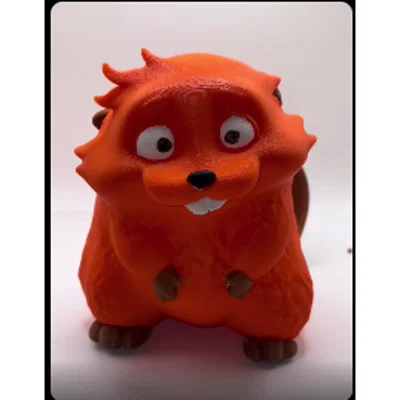 Mô hình chú hải ly Mabel Beaver đáng yêu cho in 3D