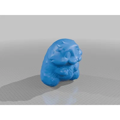 Mô hình chú hải ly Mabel Beaver đáng yêu cho in 3D