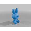 Mô hình chú thỏ X Bunny trang trí cực chất cho người đam mê 3D - Thumbnail 5