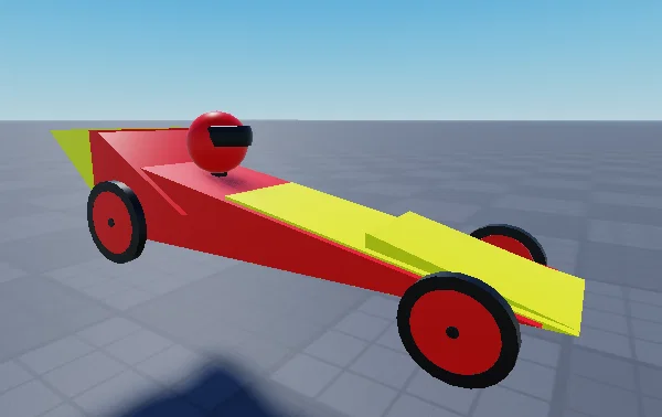 Mô hình xe đua Dragster Drive Ahead - Thiết kế in 3D cực chất - Image 1