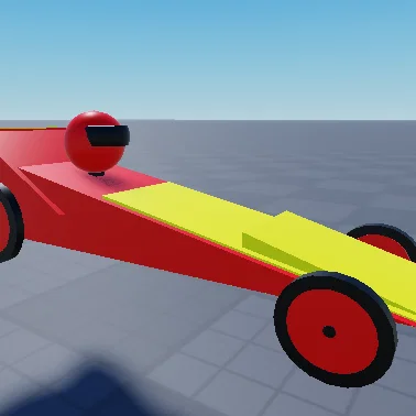 Mô hình xe đua Dragster Drive Ahead - Thiết kế in 3D cực chất