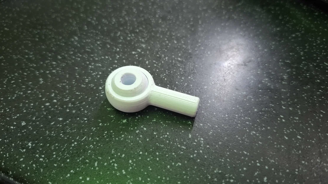 Khớp nối cầu Rod End 6mm hỗ trợ tạo ren M5 cho máy in 3D - Image 1