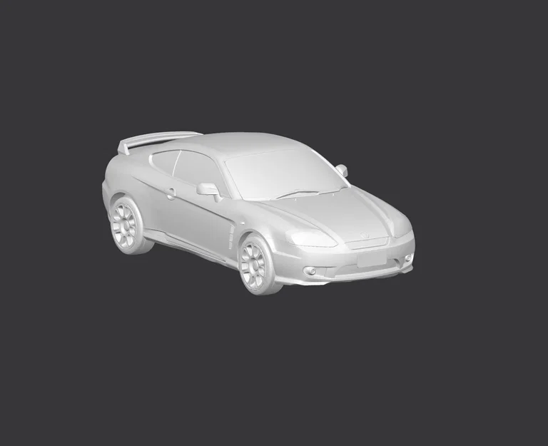 Mô hình 3D xe Hyundai Tiburon GK 2005 - Image 1