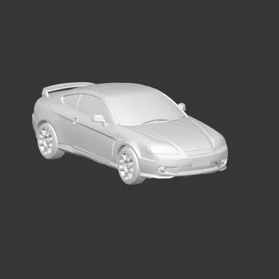 Mô hình 3D xe Hyundai Tiburon GK 2005