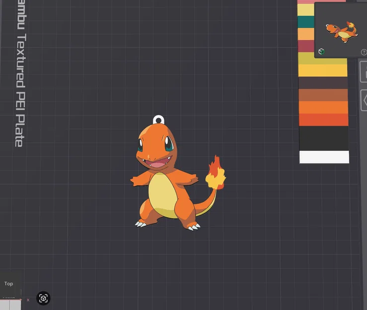 Móc khóa Charmander - Image 1