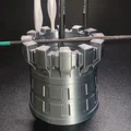 Tháp Đựng Cọ Vẽ và Cốc Nước Tiện Dụng - Thumbnail 1