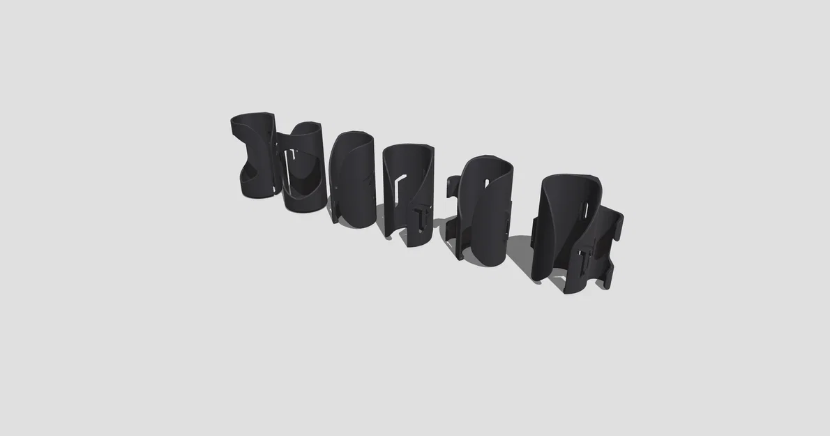 FLAKI — Giá đỡ chai nước 0.5L | Trái / Giữa / Phải + Gắn bơm | Miễn phí - Image 1