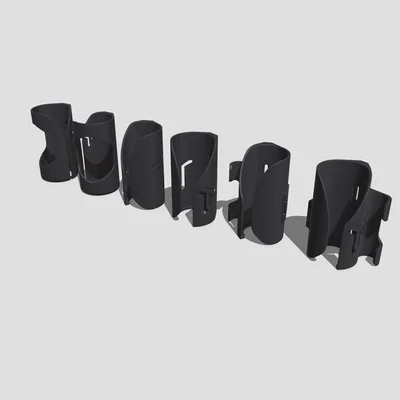 FLAKI — Giá đỡ chai nước 0.5L | Trái / Giữa / Phải + Gắn bơm | Miễn phí