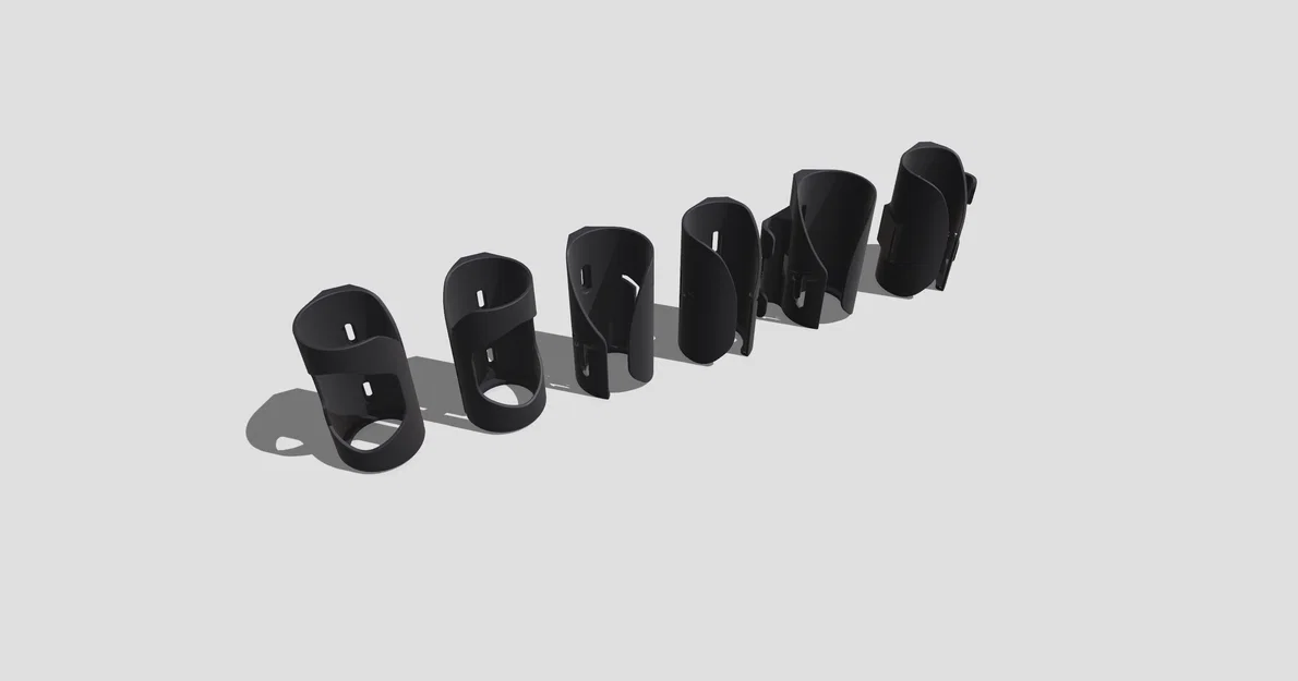 FLAKI — Giá đỡ chai nước 0.5L | Trái / Giữa / Phải + Gắn bơm | Miễn phí - Image 2