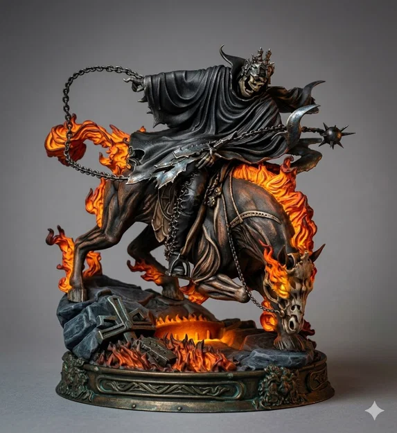 Ghost Rider Cưỡi Ngựa - Image 1