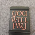 MTG — Token nhắc nhở Pact (Cuộn giấy YOU WILL PAY) - Thumbnail 2