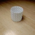 Mẫu lọ hoa xoắn ốc phong cách tương lai (Spiral Futuristic Vase) - Thumbnail 1