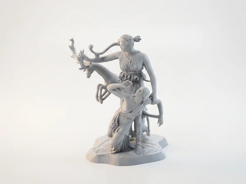 Mô hình điêu khắc cổ điển 3D Artemis và Iphigeneia - Image 2