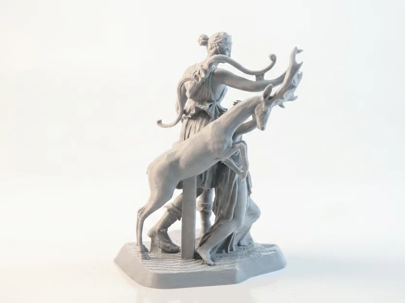 Mô hình điêu khắc cổ điển 3D Artemis và Iphigeneia - Image 3