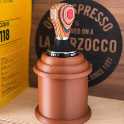 Đế giữ Tamper cà phê - Mô hình cúp vô địch Barista