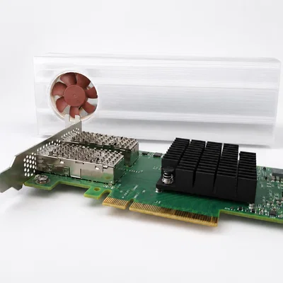 Bộ ốp tản nhiệt in 3D cho card mạng Mellanox ConnectX-4 LX