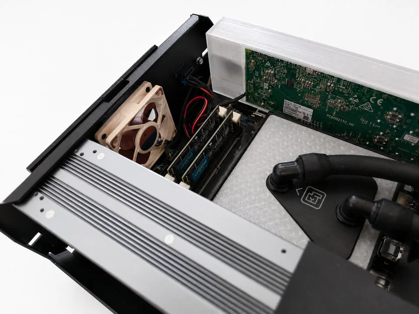 Bộ ốp tản nhiệt in 3D cho card mạng Mellanox ConnectX-4 LX - Image 4