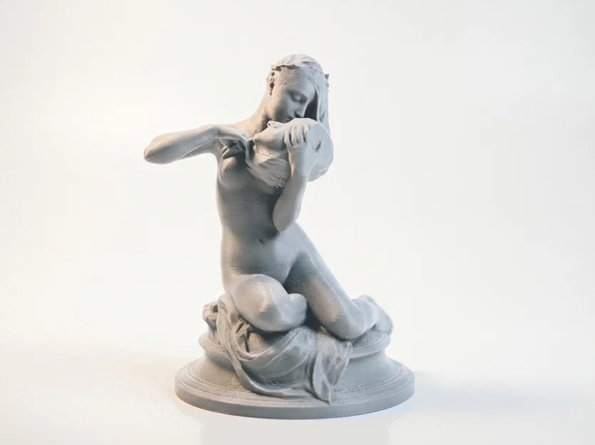 Mẫu in 3D Tượng điêu khắc cổ điển Andre Chenier Muse - Image 1