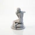 Mẫu in 3D Tượng điêu khắc cổ điển Andre Chenier Muse - Thumbnail 2