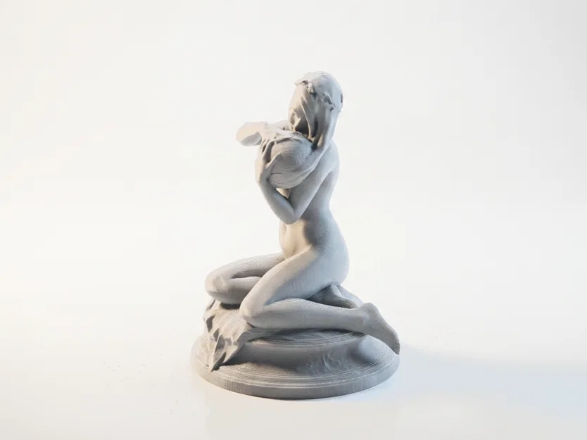 Mẫu in 3D Tượng điêu khắc cổ điển Andre Chenier Muse - Image 4