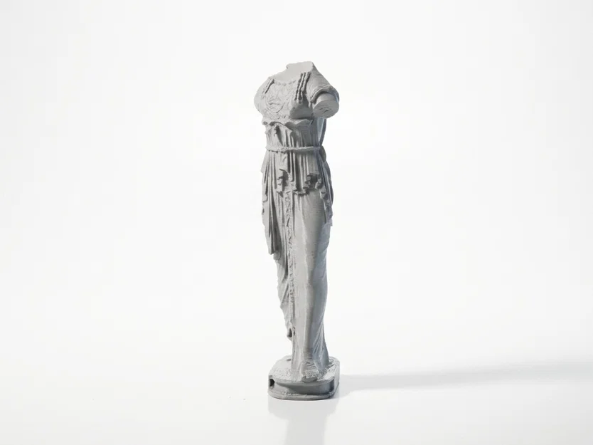 Mô hình tượng cổ điển Athena Promachos in 3D - Image 1