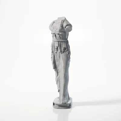 Mô hình tượng cổ điển Athena Promachos in 3D