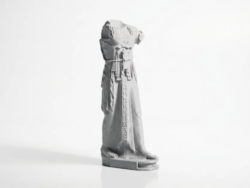 Mô hình tượng cổ điển Athena Promachos in 3D - Image 2