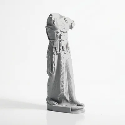 Mô hình tượng cổ điển Athena Promachos in 3D