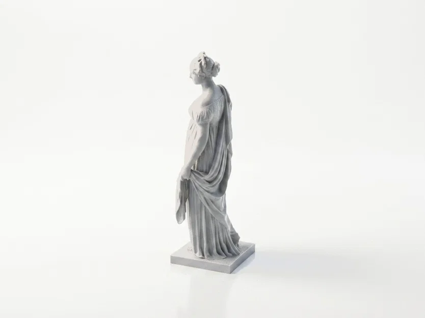 Mô hình in 3D Tượng điêu khắc cổ điển Caroline Amalie - Image 2