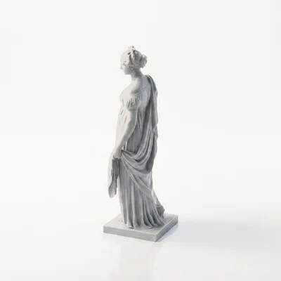 Mô hình in 3D Tượng điêu khắc cổ điển Caroline Amalie