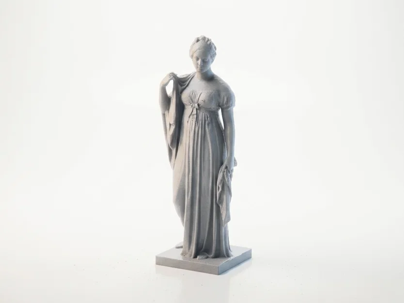 Mô hình in 3D Tượng điêu khắc cổ điển Caroline Amalie - Image 3