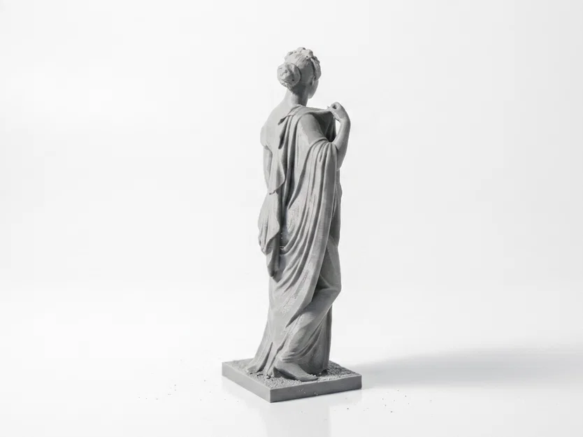 Mô hình in 3D Tượng điêu khắc cổ điển Caroline Amalie - Image 4