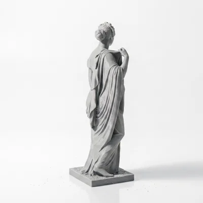 Mô hình in 3D Tượng điêu khắc cổ điển Caroline Amalie