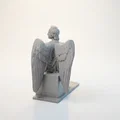 Tượng Thiên Thần Đọc Sách Cổ Điển - Mô hình in 3D - Thumbnail 3