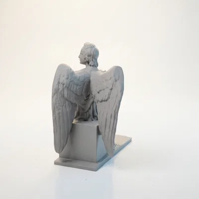 Tượng Thiên Thần Đọc Sách Cổ Điển - Mô hình in 3D