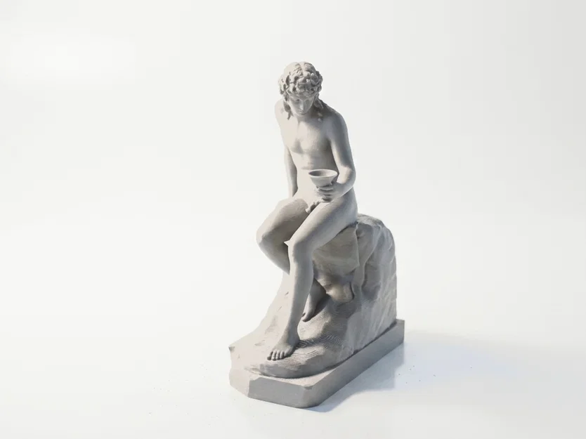 Tượng Bacchus Cổ Điển - Mô Hình Điêu Khắc Nghệ Thuật In 3D - Image 1
