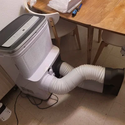 Đầu nối ống đôi có mặt bích cho điều hòa 150 mm