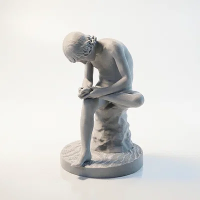 Mô hình in 3D tượng nghệ thuật kinh điển Cậu bé lấy gai (Boy With Thorn)
