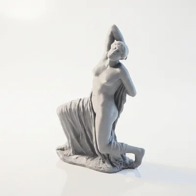 Mô Hình In 3D Tượng Điêu Khắc Cổ Điển Dying Niobid (Chất Lượng Bảo Tàng)