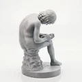 Mô hình in 3D tượng nghệ thuật kinh điển Cậu bé lấy gai (Boy With Thorn) - Thumbnail 3