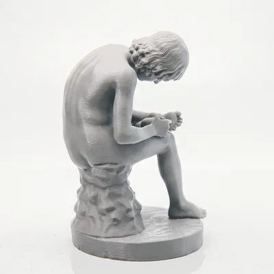 Mô hình in 3D tượng nghệ thuật kinh điển Cậu bé lấy gai (Boy With Thorn)
