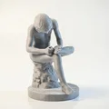 Mô hình in 3D tượng nghệ thuật kinh điển Cậu bé lấy gai (Boy With Thorn) - Thumbnail 4