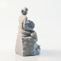 Tượng Nàng Thơ Ngồi Cổ Điển - Mẫu In 3D Nghệ Thuật Bảo Tàng - Thumbnail 3