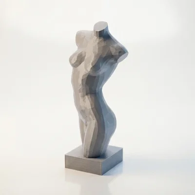 Tượng Điêu Khắc Thân Nữ Nhân Cổ Điển - Mô Hình In 3D Chuẩn Bảo Tàng