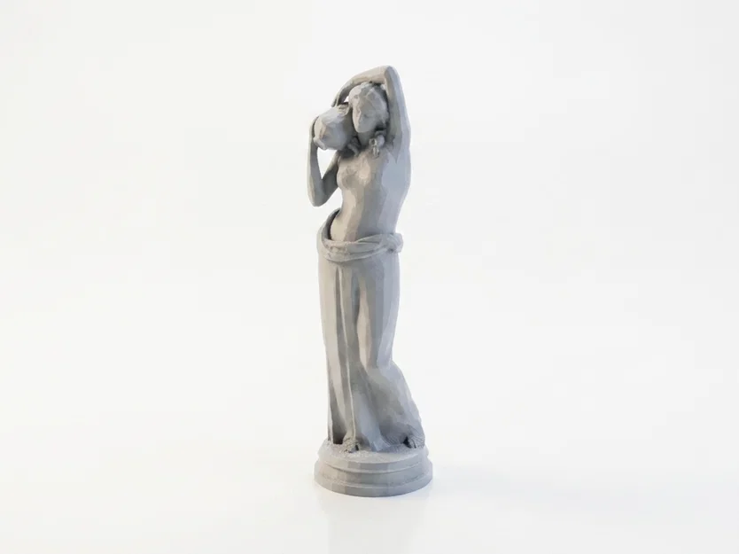Mô hình tượng người mang nước cổ điển phong cách bảo tàng in 3D - Image 4